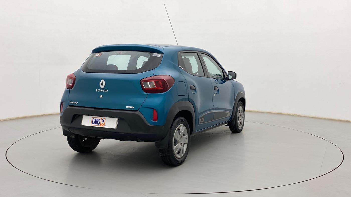 2020 Renault Kwid RXT 1.0 AMT (O), Petrol, Automatic, 52,039 km, Right Back Diagonal