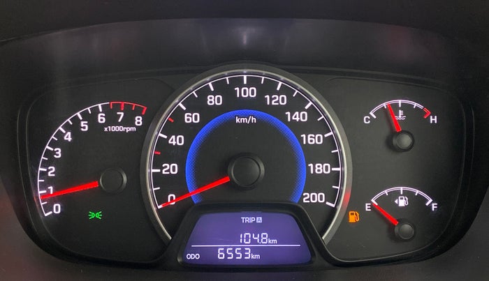 2015 Hyundai Grand i10 SPORTZ 1.2 KAPPA VTVT, Petrol, Manual, 6,595 km, Odometer Image