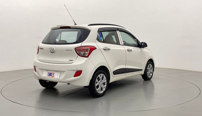 2015 Hyundai Grand i10 SPORTZ 1.2 KAPPA VTVT, Petrol, Manual, 6,595 km, Right Back Diagonal