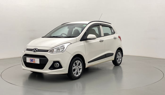 2015 Hyundai Grand i10 SPORTZ 1.2 KAPPA VTVT, Petrol, Manual, 6,595 km, Left Front Diagonal