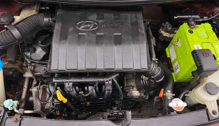 2015 Hyundai Grand i10 ASTA AT 1.2 KAPPA VTVT, Petrol, Automatic, 32,570 km, Engine View