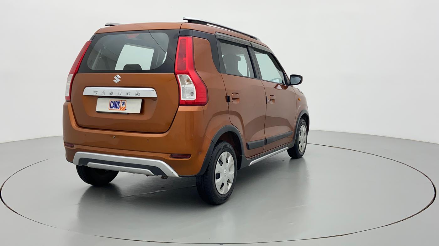 2020 Maruti New Wagon-R VXI 1.2 AMT, Petrol, Automatic, 16,894 km, Right Back Diagonal