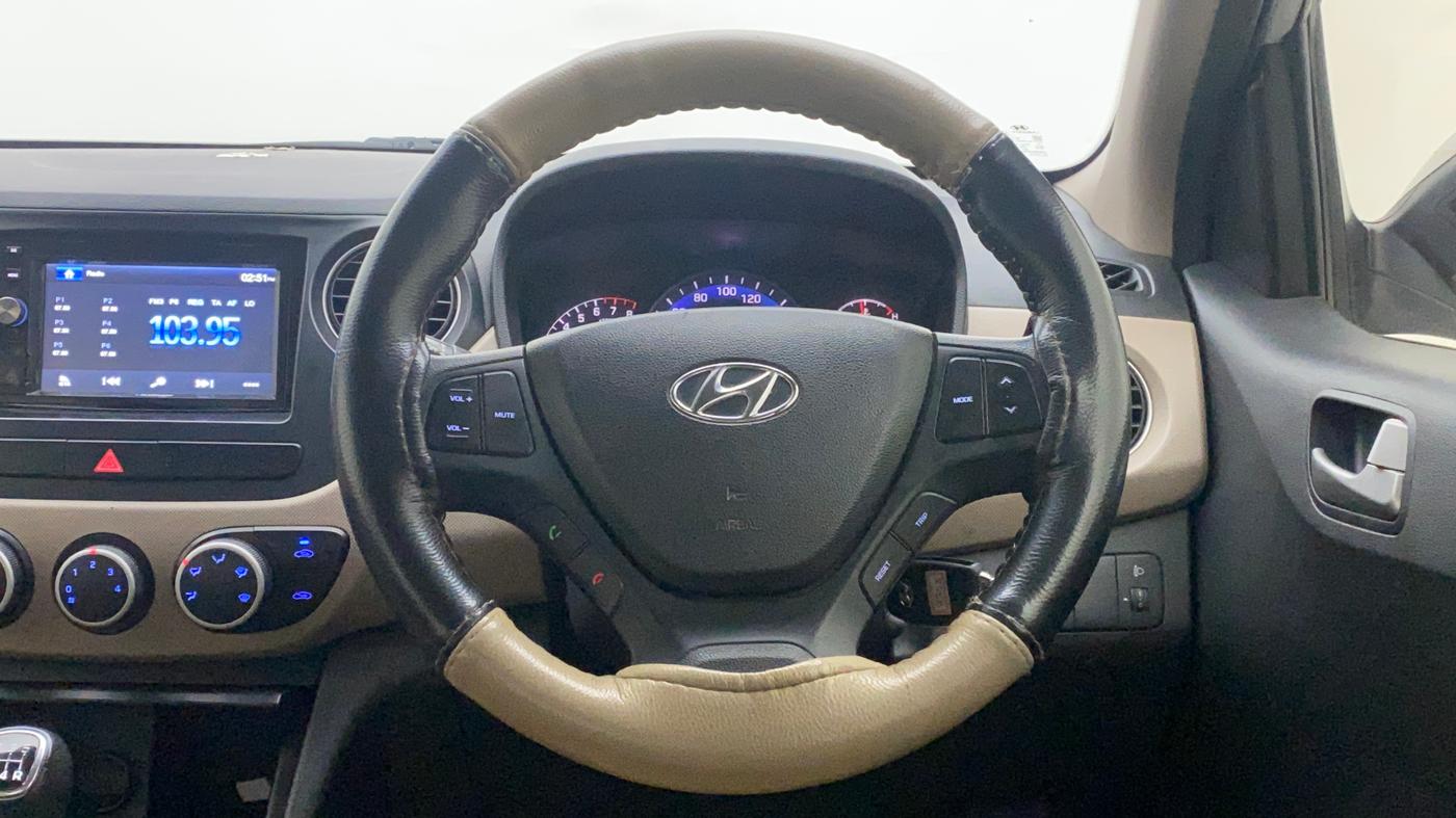2016 Hyundai Xcent S 1.2 SPECIAL EDITION, Petrol, Manual, 67,969 km, Steering Wheel Close Up