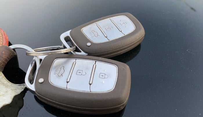 2023 Hyundai EXTER SX (O) CONNECT, Petrol, Manual, 40,524 km, Key Close Up