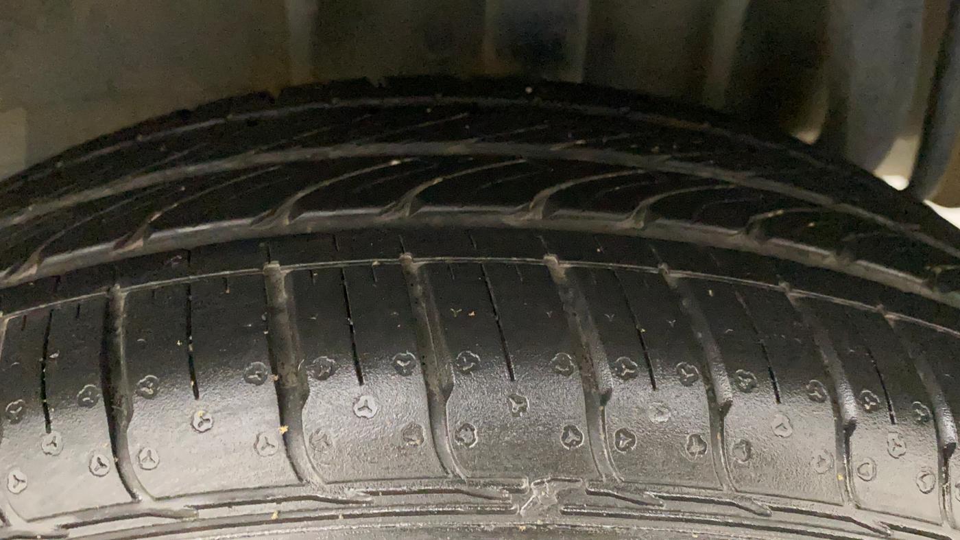 2021 Tata TIAGO NRG XZ AMT, Petrol, Automatic, 6,006 km, Left Rear Tyre Tread