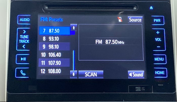 2016 Toyota Innova Crysta 2.8 ZX AT 7 STR, Diesel, Automatic, 73,959 km, Infotainment System