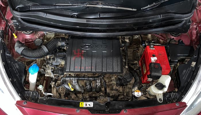 2015 Hyundai Grand i10 ASTA (O) 1.2 KAPPA VTVT, Petrol, Manual, 45,245 km, Engine View