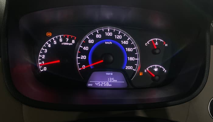 2015 Hyundai Grand i10 ASTA (O) 1.2 KAPPA VTVT, Petrol, Manual, 45,245 km, Odometer Image