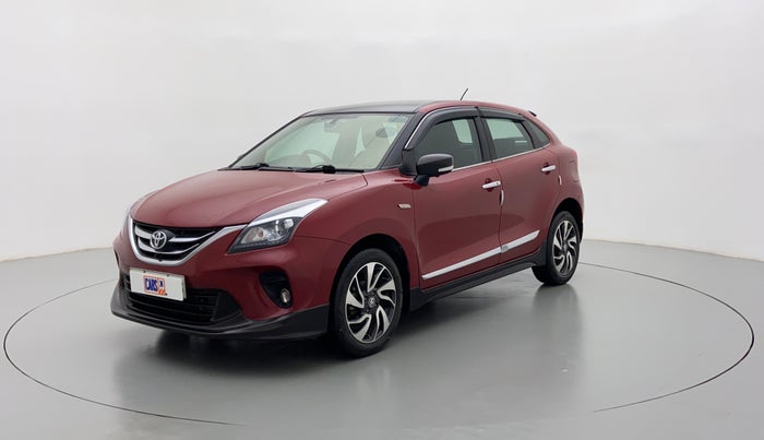 2019 Toyota Glanza V CVT, Petrol, Automatic, 42,529 km, Left Front Diagonal