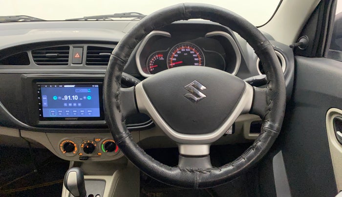 2015 Maruti Alto K10 VXI AMT, Petrol, Automatic, 48,700 km, Steering Wheel Close Up