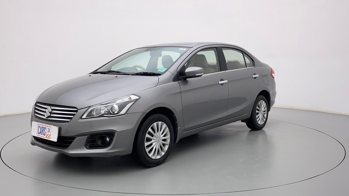 2015 Maruti Ciaz VXI+, Petrol, Manual, 46,738 km, Left Front Diagonal