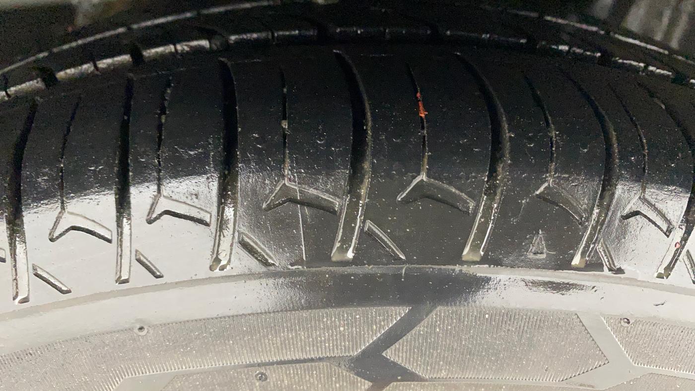 2017 Honda Amaze 1.2L I-VTEC VX AT, CNG, Automatic, 75,732 km, Left Rear Tyre Tread
