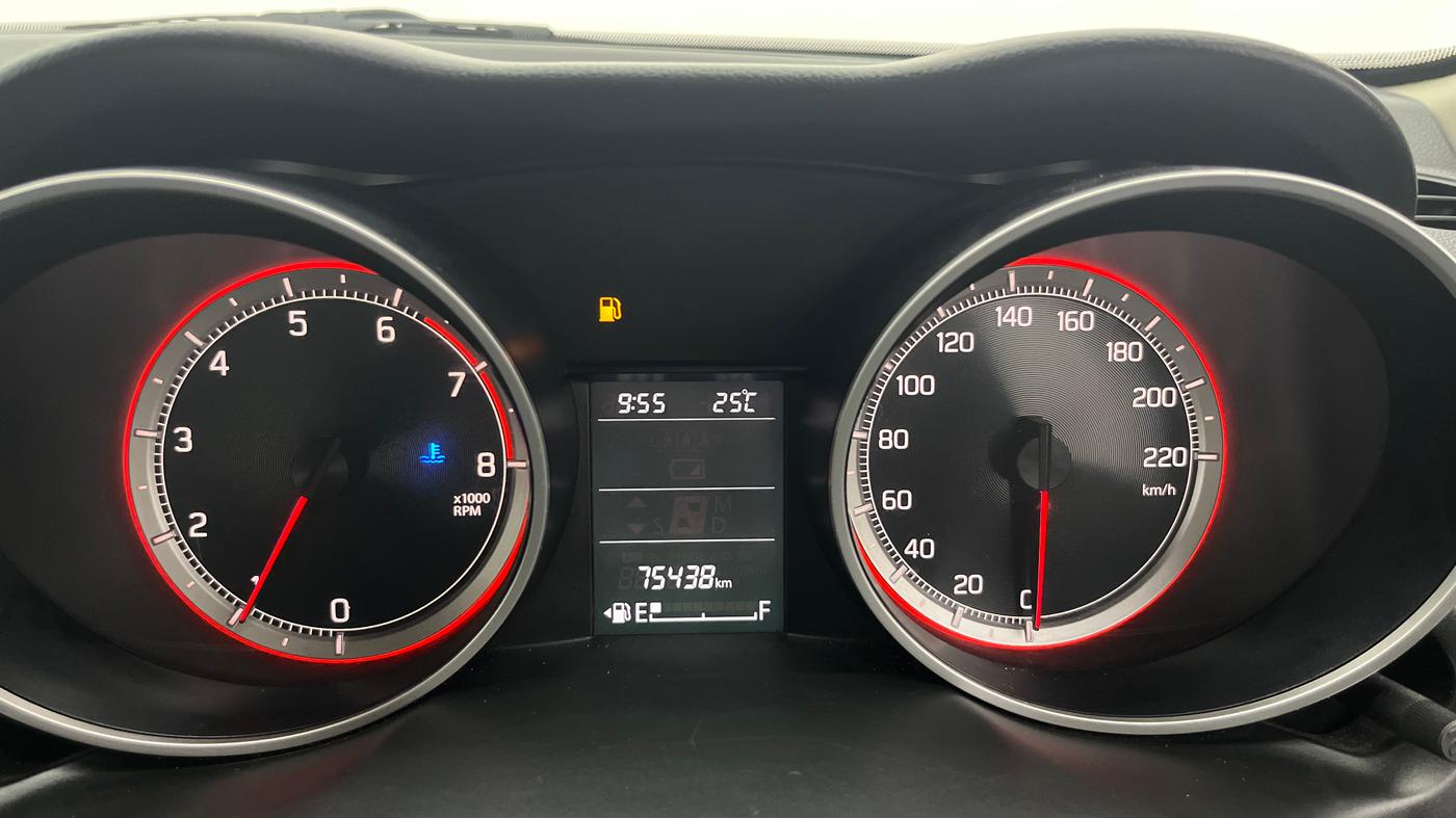 2018 Maruti Swift ZXI, Petrol, Manual, 75,436 km, Odometer Image