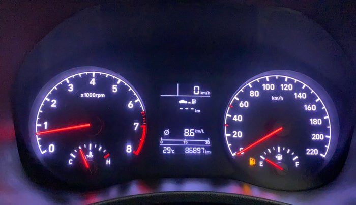2018 Hyundai Verna 1.6 VTVT SX, Petrol, Manual, 86,880 km, Odometer Image