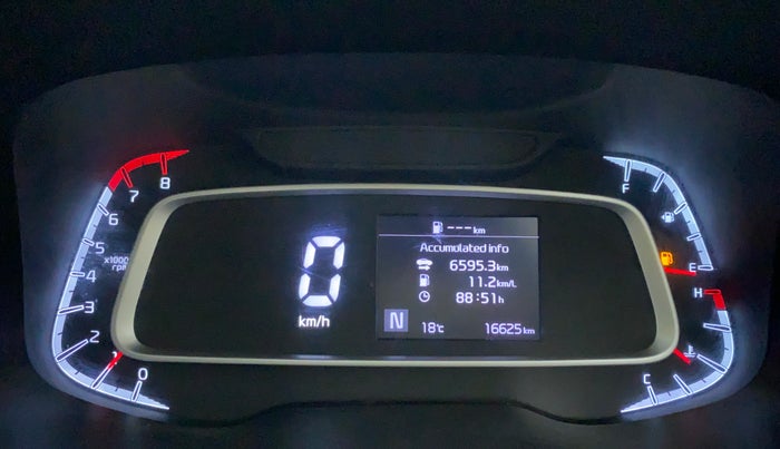 2022 KIA SONET HTK PLUS 1.0 IMT, Petrol, Manual, 16,989 km, Odometer Image