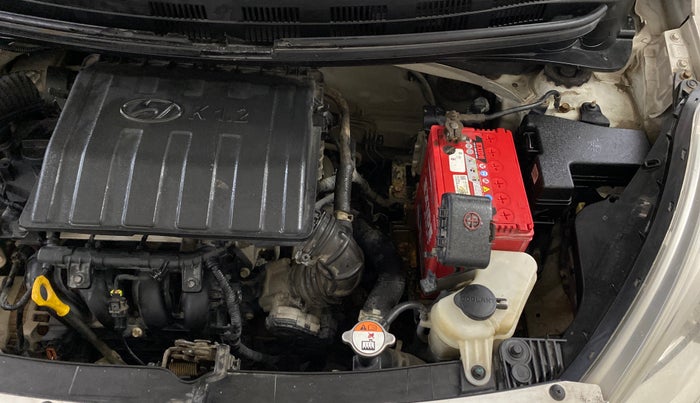 2015 Hyundai Grand i10 SPORTZ 1.2 KAPPA VTVT, Petrol, Manual, 50,768 km, Engine View - Left