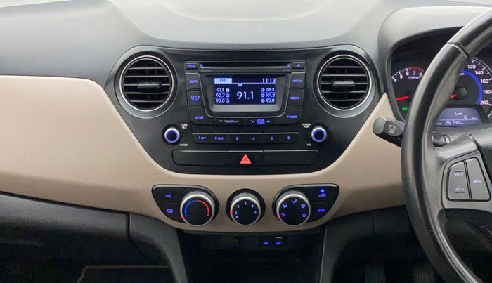 2015 Hyundai Grand i10 ASTA (O) 1.2 KAPPA VTVT, Petrol, Manual, 26,744 km, Air Conditioner