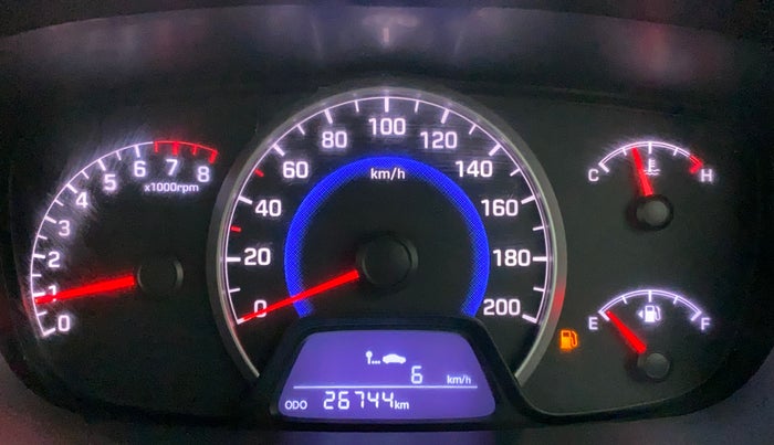 2015 Hyundai Grand i10 ASTA (O) 1.2 KAPPA VTVT, Petrol, Manual, 26,744 km, Odometer Image