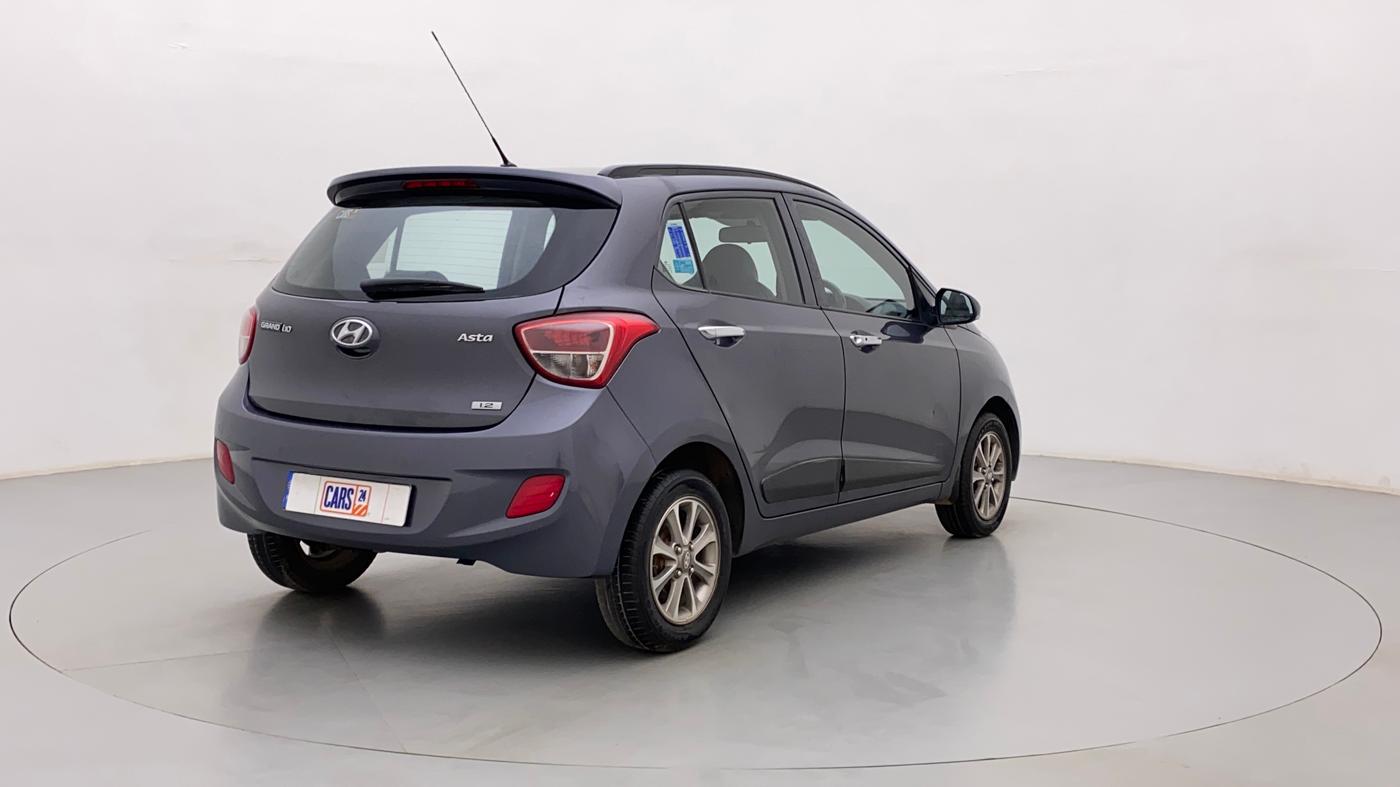 2015 Hyundai Grand i10 ASTA (O) 1.2 KAPPA VTVT, Petrol, Manual, 26,744 km, Right Back Diagonal