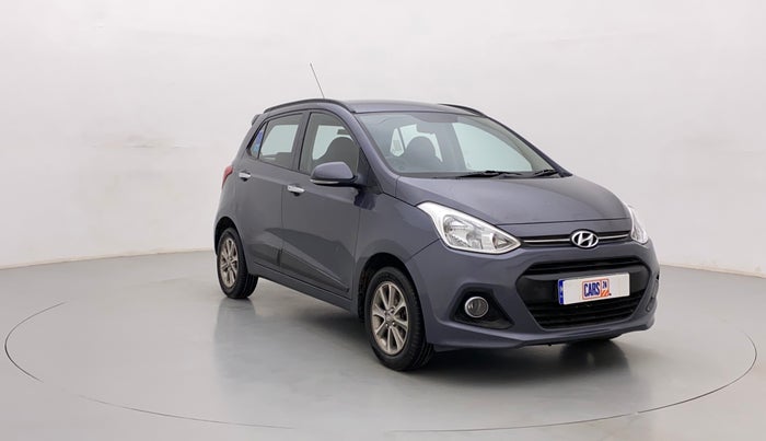 2015 Hyundai Grand i10 ASTA (O) 1.2 KAPPA VTVT, Petrol, Manual, 26,744 km, Right Front Diagonal