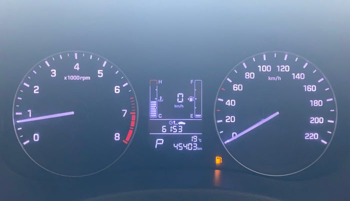2017 Hyundai Creta SX PLUS AT 1.6 PETROL, Petrol, Automatic, 45,351 km, Odometer Image