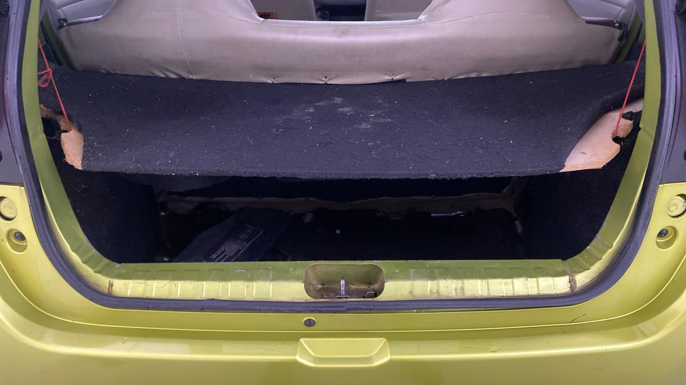 2016 Datsun Redi Go T (O), Petrol, Manual, 48,543 km, Boot Inside