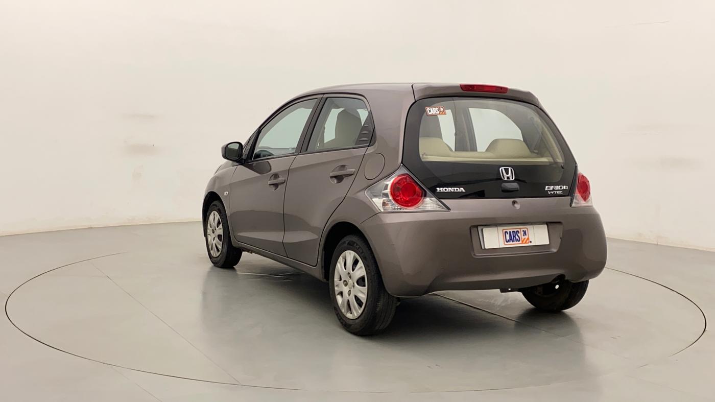 2012 Honda Brio S MT, Petrol, Manual, 26,569 km, Left Back Diagonal