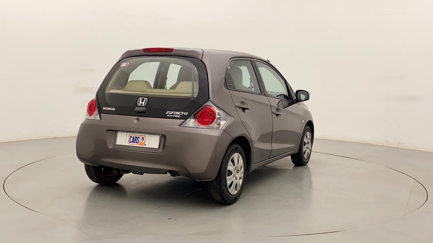 2012 Honda Brio S MT, Petrol, Manual, 26,569 km, Right Back Diagonal