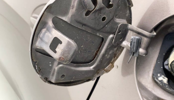 2012 Honda Brio S MT, Petrol, Manual, 26,569 km, Left quarter panel - Fuel lid lock has slight discoloration