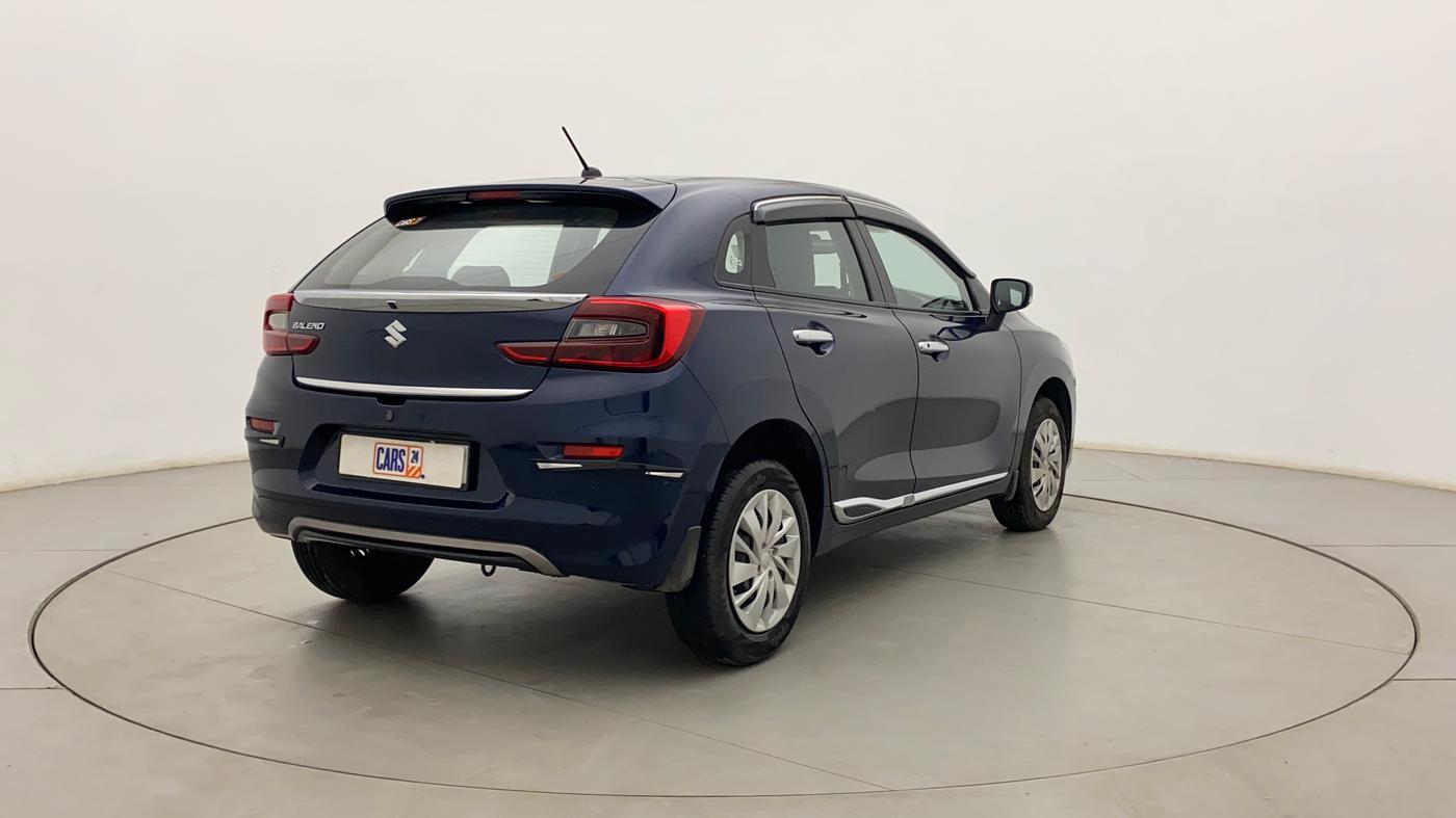 2022 Maruti Baleno DELTA PETROL 1.2, Petrol, Manual, 7,738 km, Right Back Diagonal