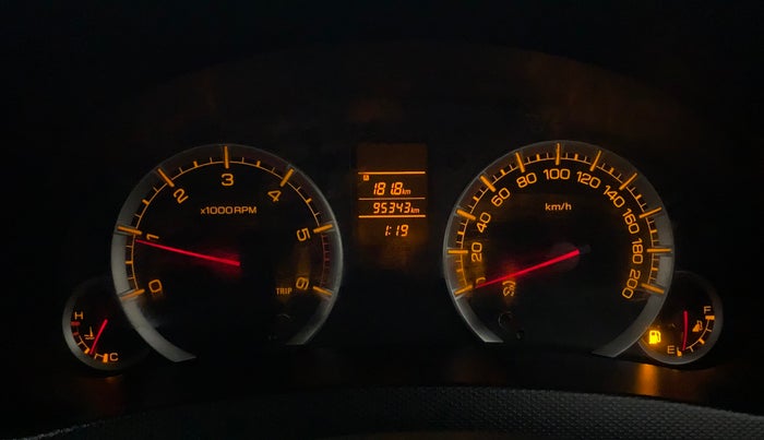 2016 Maruti Swift VDI ABS, Diesel, Manual, 95,412 km, Odometer Image