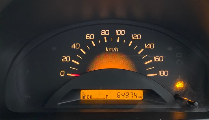 2014 Maruti Wagon R 1.0 LXI CNG, CNG, Manual, 65,019 km, Odometer Image