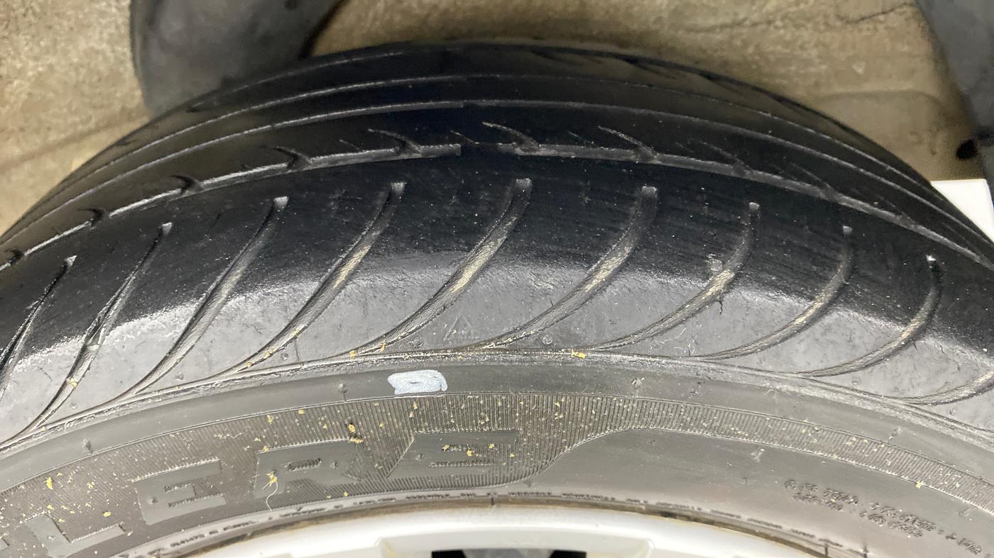 2009 Hyundai i20 MAGNA 1.2 VTVT, Petrol, Manual, 83,421 km, Left Rear Tyre Tread