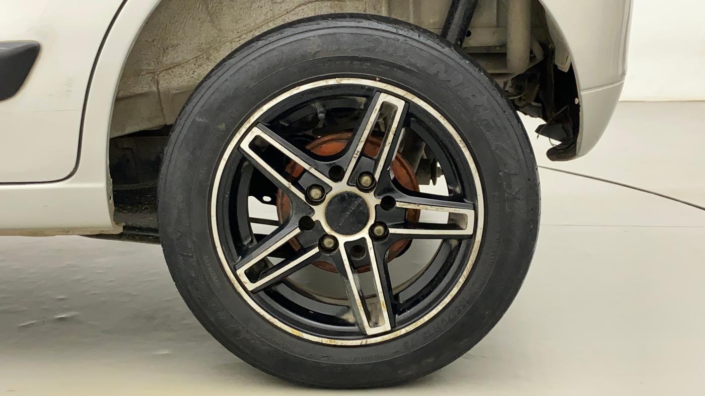 2018 Maruti Wagon R 1.0 LXI CNG, CNG, Manual, 99,782 km, Left Rear Wheel