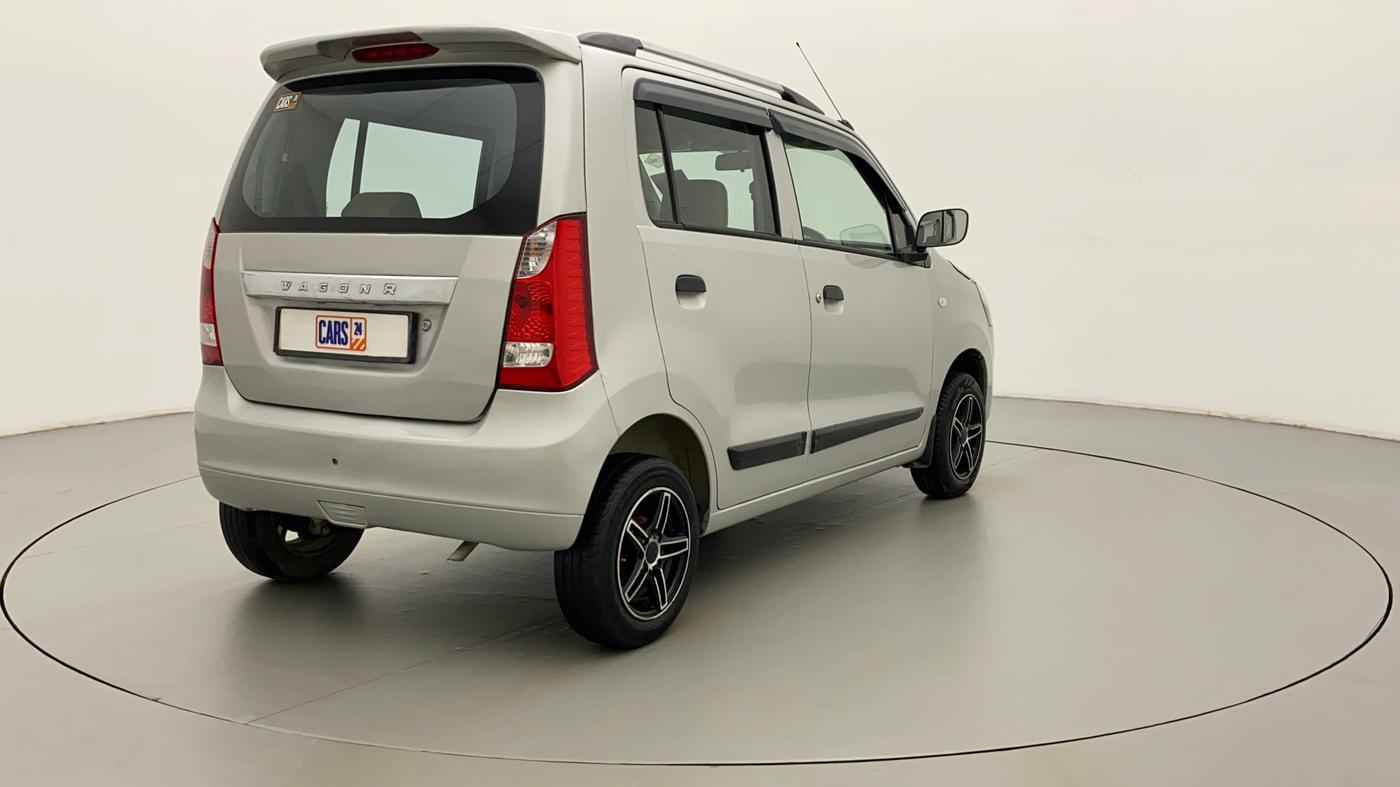 2018 Maruti Wagon R 1.0 LXI CNG, CNG, Manual, 99,782 km, Right Back Diagonal