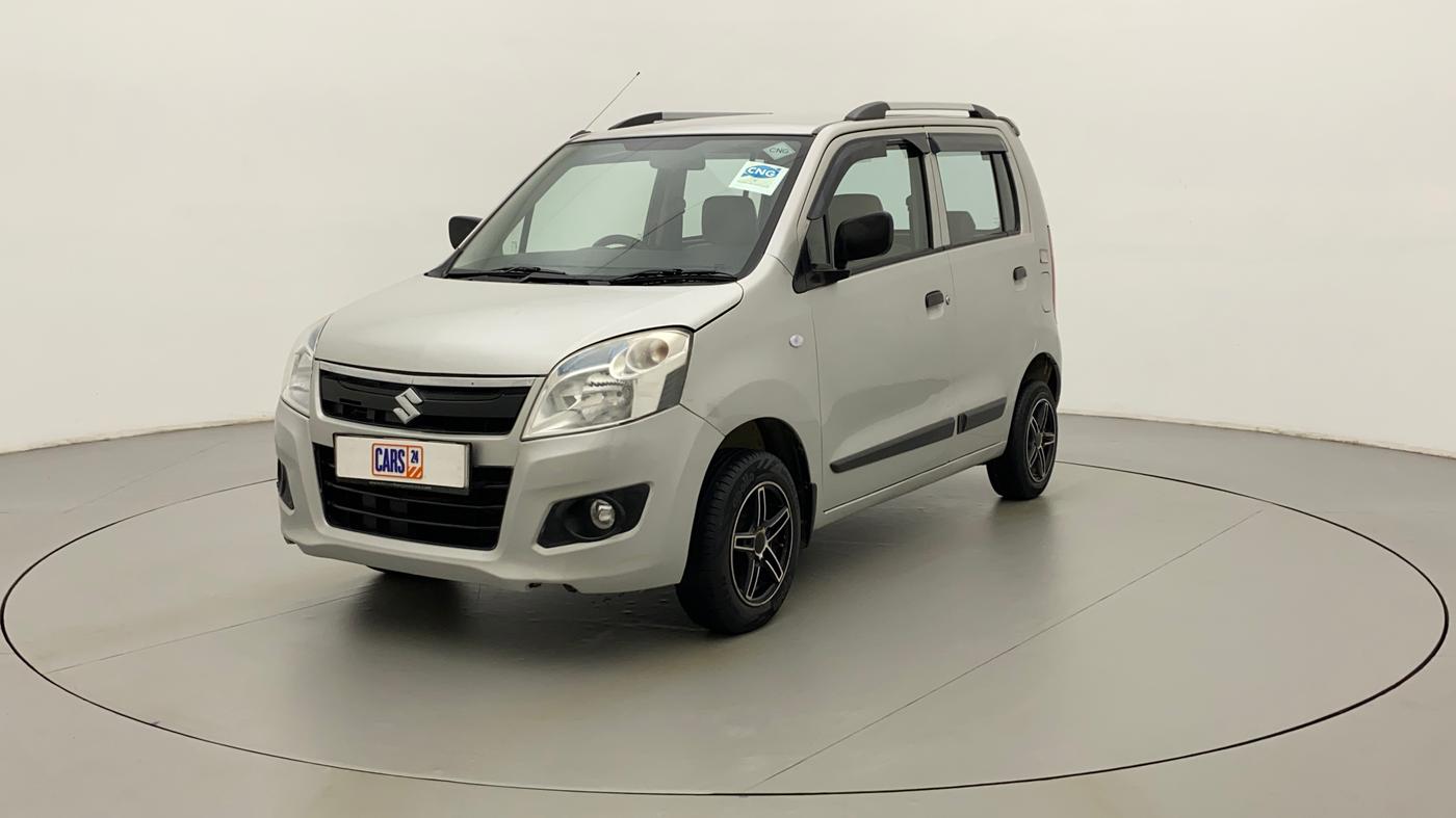 2018 Maruti Wagon R 1.0 LXI CNG, CNG, Manual, 99,782 km, Left Front Diagonal