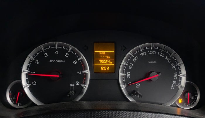 2013 Maruti Swift VXI, Petrol, Manual, 76,061 km, Odometer Image