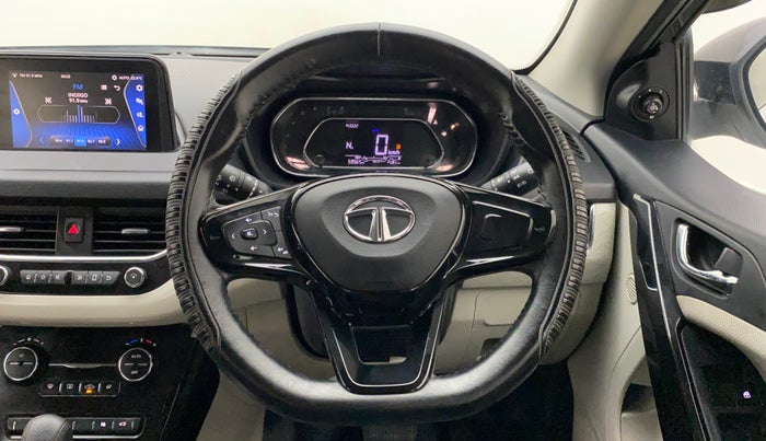 2020 Tata NEXON XZA PLUS PETROL DUAL TONE, Petrol, Automatic, 59,649 km, Steering Wheel Close Up
