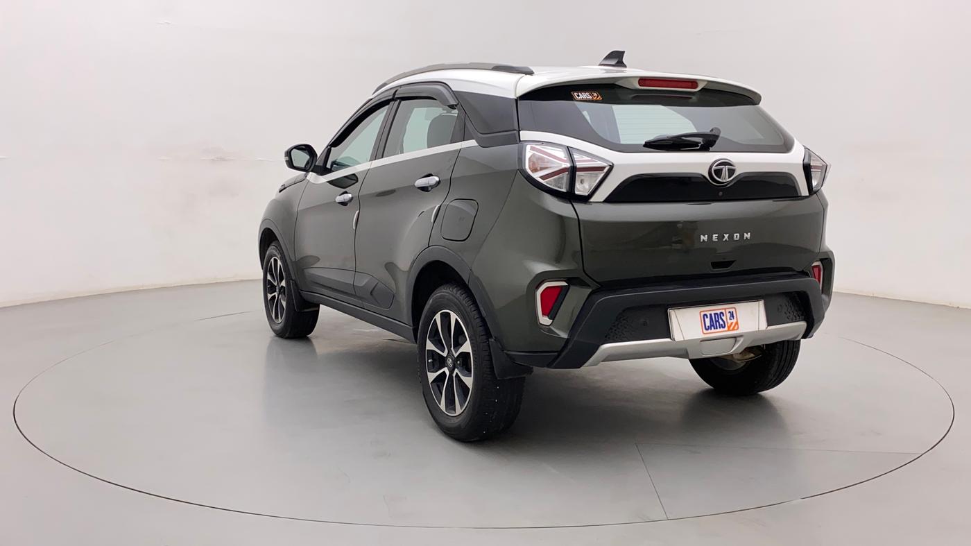 2020 Tata NEXON XZA PLUS PETROL DUAL TONE, Petrol, Automatic, 59,649 km, Left Back Diagonal