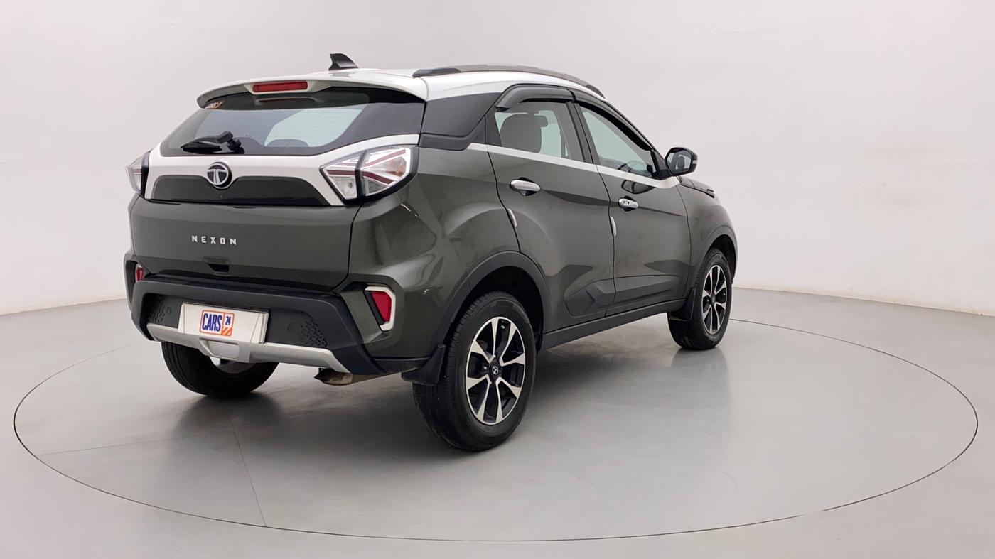 2020 Tata NEXON XZA PLUS PETROL DUAL TONE, Petrol, Automatic, 59,649 km, Right Back Diagonal