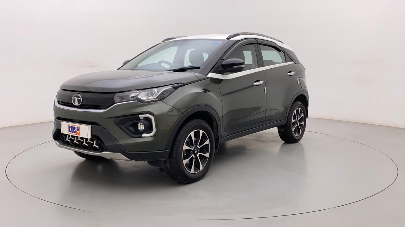 2020 Tata NEXON XZA PLUS PETROL DUAL TONE, Petrol, Automatic, 59,649 km, Left Front Diagonal