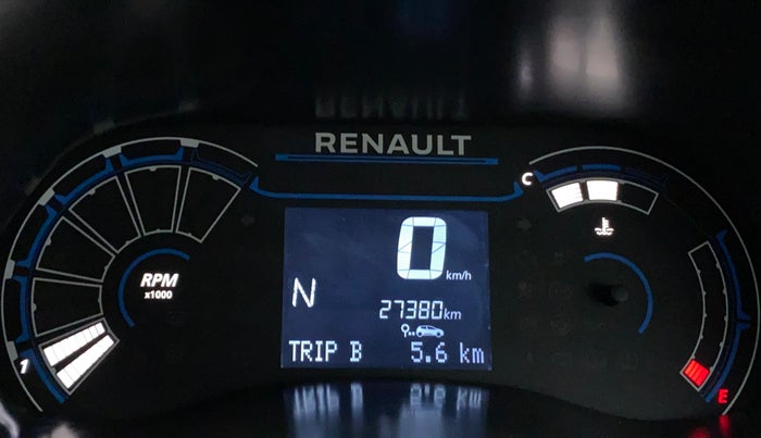2020 Renault TRIBER RXT AMT, Petrol, Automatic, 27,380 km, Odometer Image