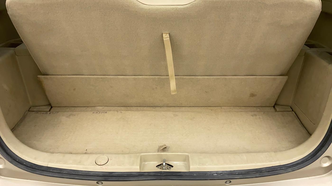2013 Maruti Ertiga VXI, Petrol, Manual, 31,932 km, Boot Inside