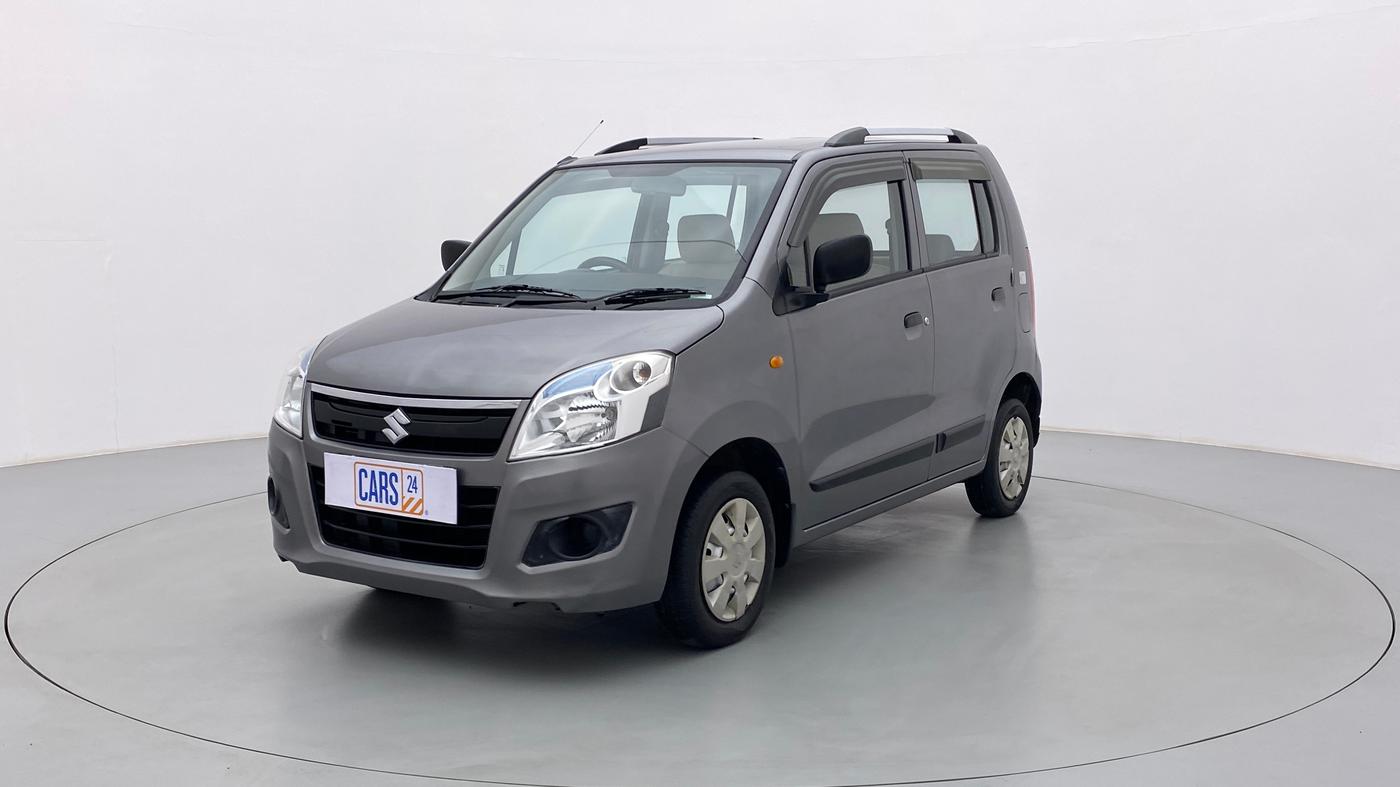 2017 Maruti Wagon R 1.0 LXI CNG, CNG, Manual, 37,026 km, Left Front Diagonal