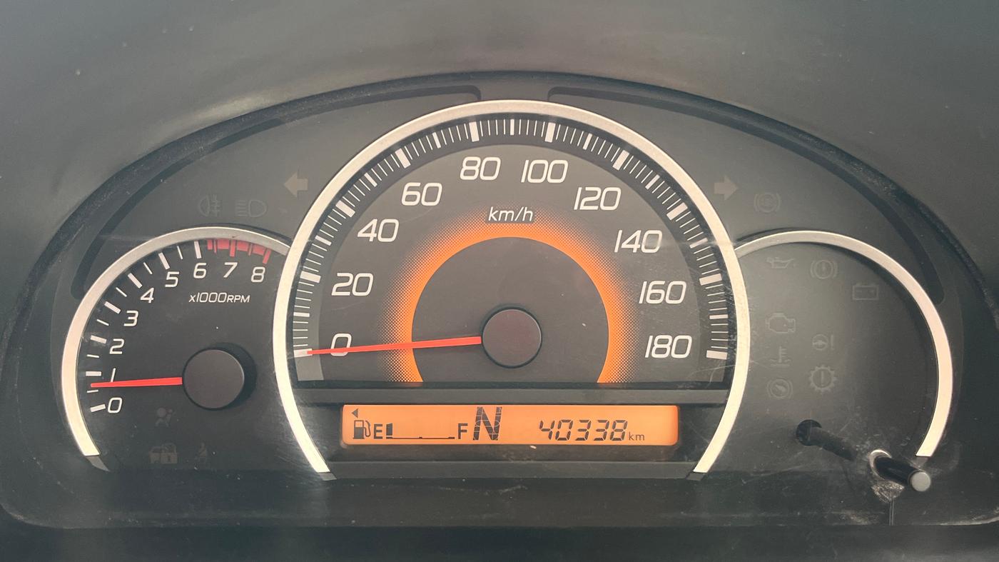 2015 Maruti Wagon R 1.0 VXI AMT, Petrol, Automatic, 40,336 km, Odometer Image