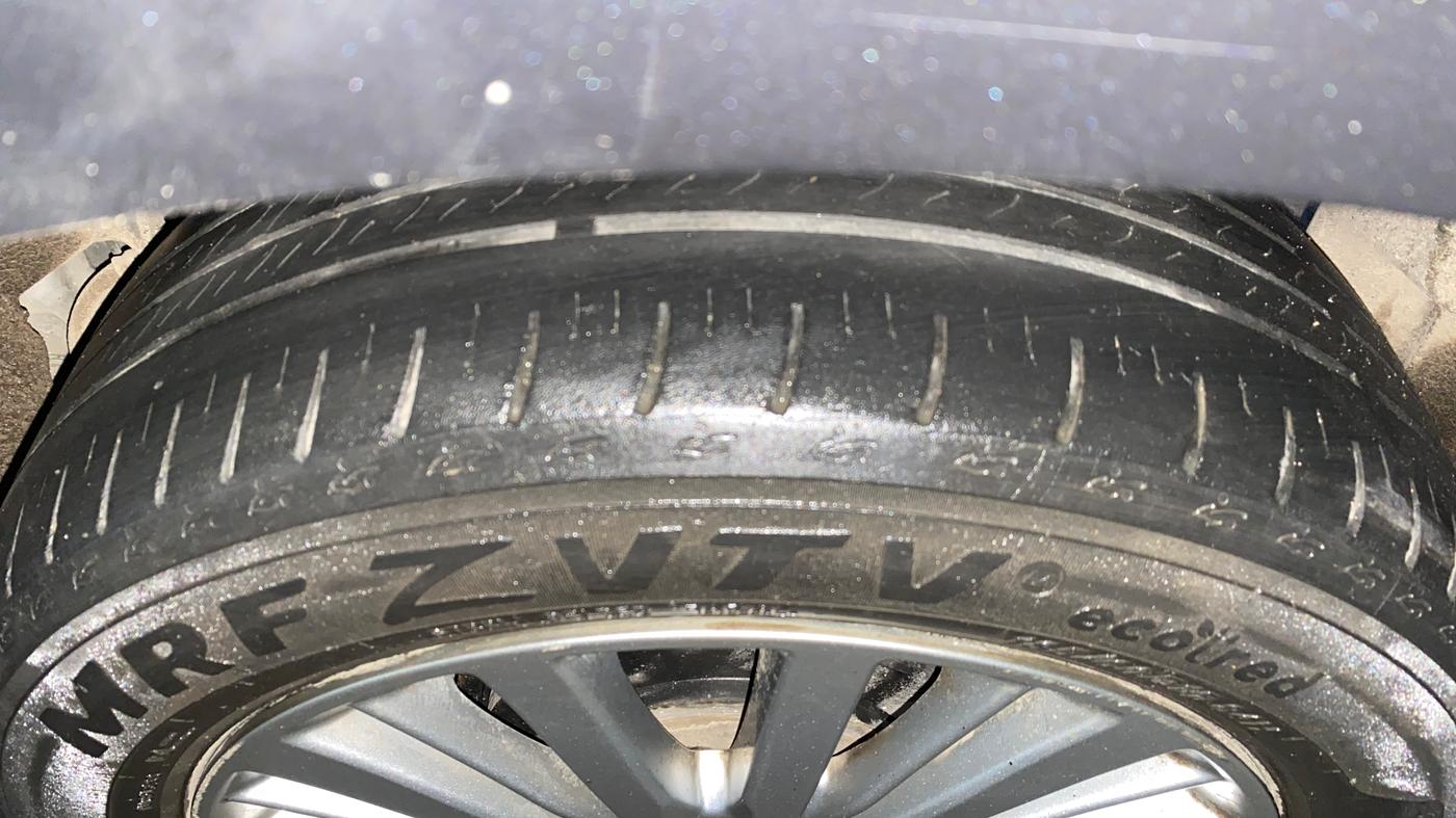 2023 Honda City 1.5L I-VTEC V MT 5TH GEN, Petrol, Manual, 44,323 km, Left Rear Tyre Tread