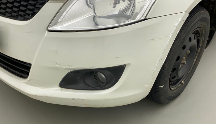 2014 Maruti Swift VDI, Diesel, Manual, 44,060 km, Front bumper - Minor scratches