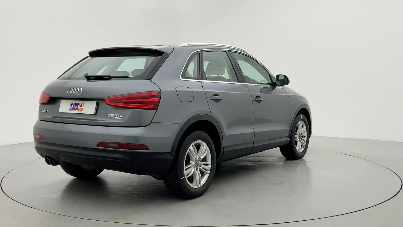 2015 Audi Q3 35 TDI Quattro, Diesel, Automatic, 52,771 km, Right Back Diagonal