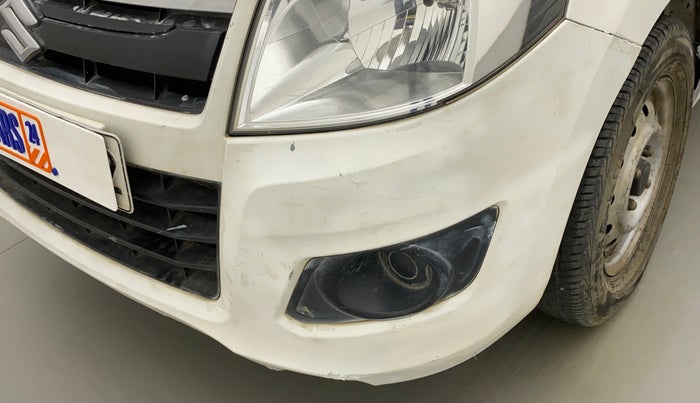 2017 Maruti Wagon R 1.0 LXI CNG, CNG, Manual, 80,667 km, Front bumper - Paint has minor damage
