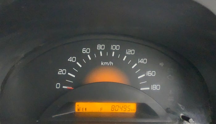 2017 Maruti Wagon R 1.0 LXI CNG, CNG, Manual, 80,667 km, Odometer Image